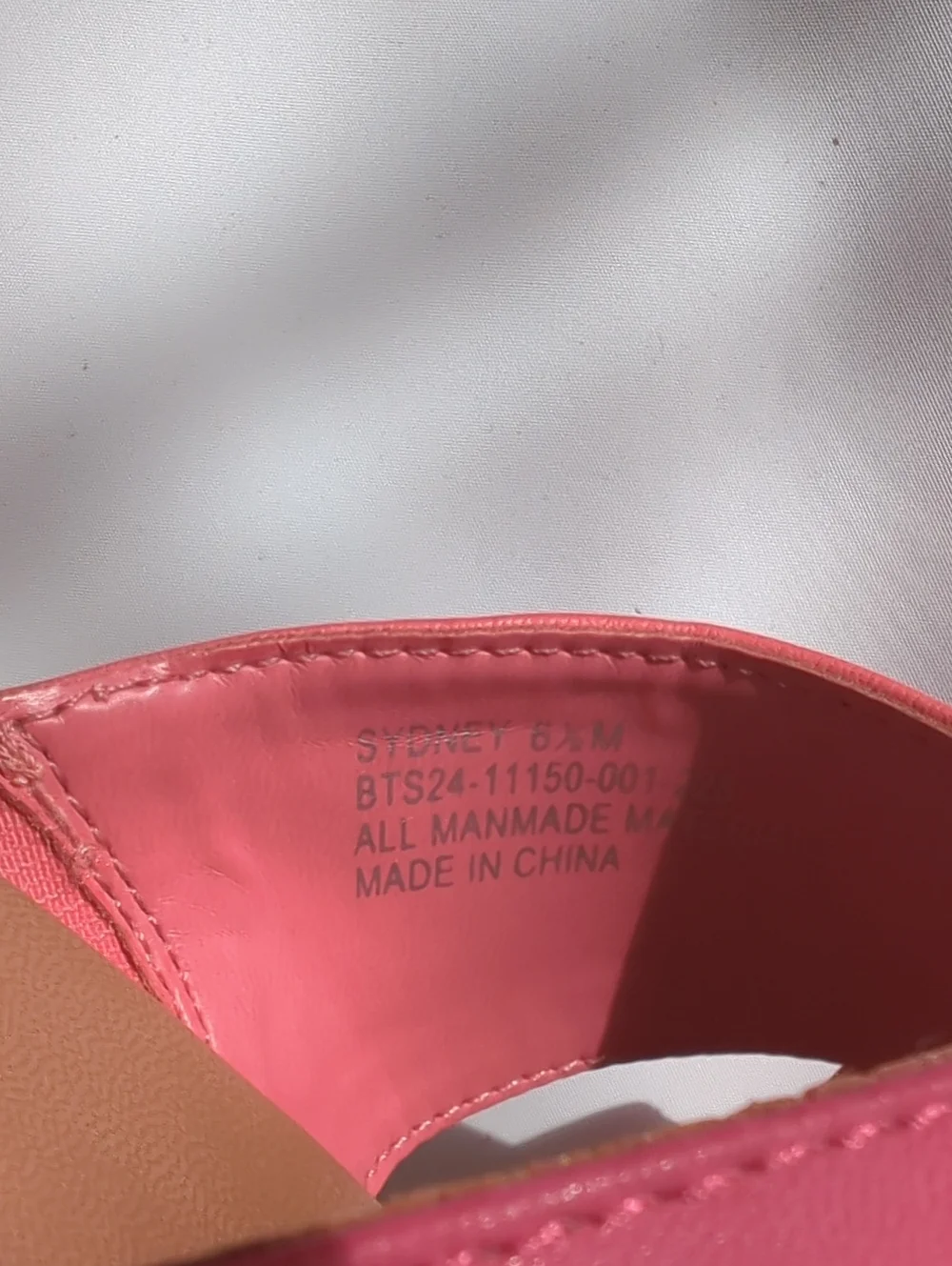 Baretraps Womens Sandals Wedge Pink Punch Sydney Coquette Cottagecore Dainty 6.5